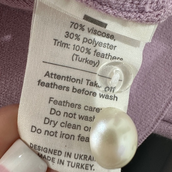 NWT SLEEPER Sweater Lavender - Picture 5 of 9